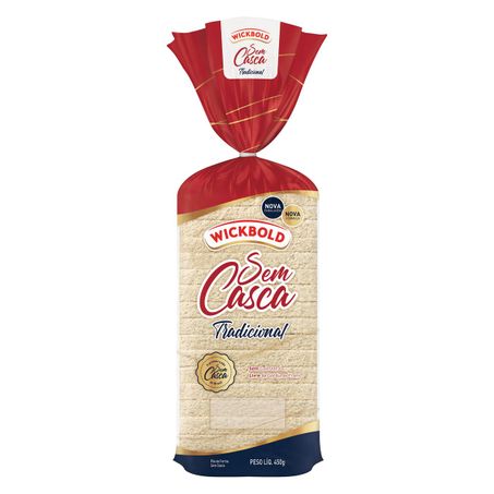 PÃO DE FORMA SEM CASCA TRADICIONAL WICKBOLD