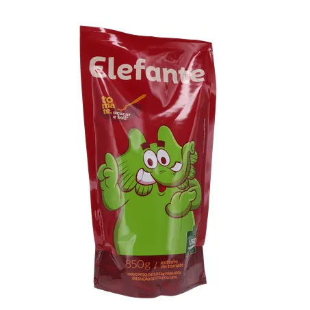 EXTRATO TOMATE ELEFANTE 850G SACHE 360-35