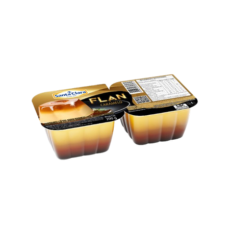 SOBREMESA LACTEA FLAN BAUNILHA CA SANTA CLARA 200G