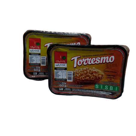 Torresmo pururuca para micro-ondas santa massa 60g