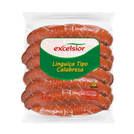 Linguiça Excelsior calabresa 2,5kg