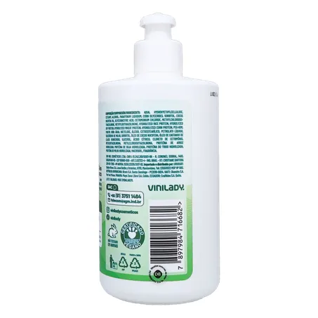 Creme de Pentear Vinilady Coco Nutrição Frasco 300ml 360-12