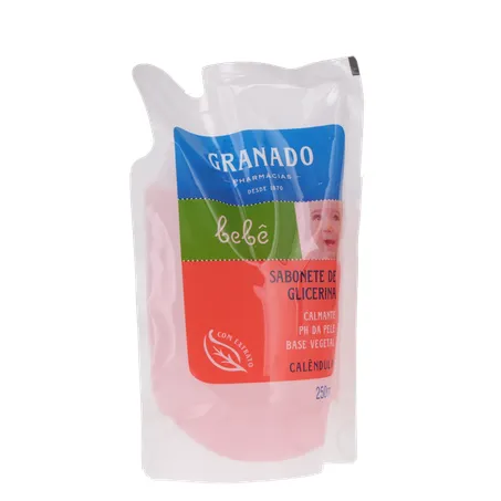 Sabonete Líquido Granado Bebê Calêndula Glicerina Refil 250Ml 360-34