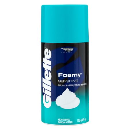 ESPUMA DE BARBEAR SENSITIVE GILLETTE FOAMY