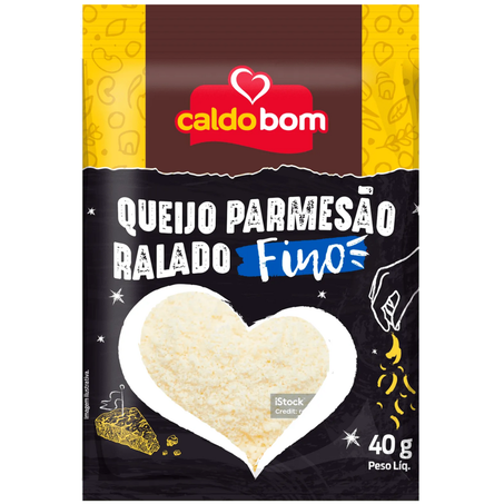 Queijo ralado caldo bom 40gr fino