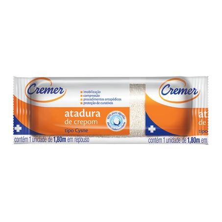 Atadura de crepom cremer 8 cm x 1.80m