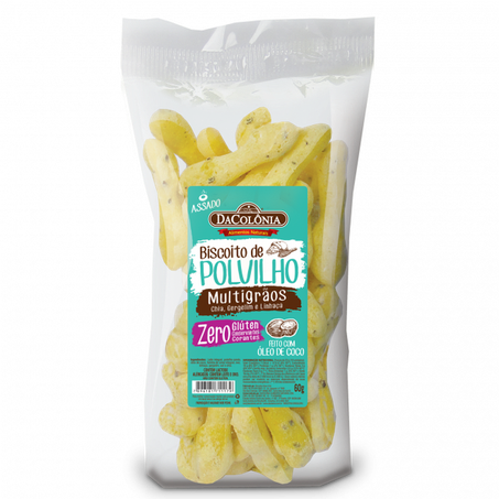 BISC. INTEGRAL SNACKFIT MULTIGRAOS 60G - DA COLONI