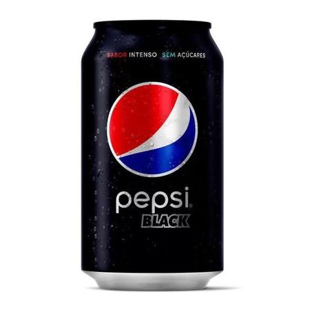 Pepsi Refrigerante Black 350Ml Zero Açúcar Lata