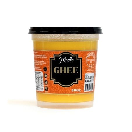 Manteiga Ghee Madhu 400g