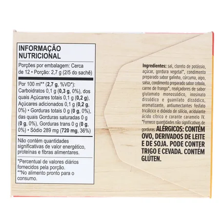 CALDO SAZON PÓ GALINHA 32,5G 360-2
