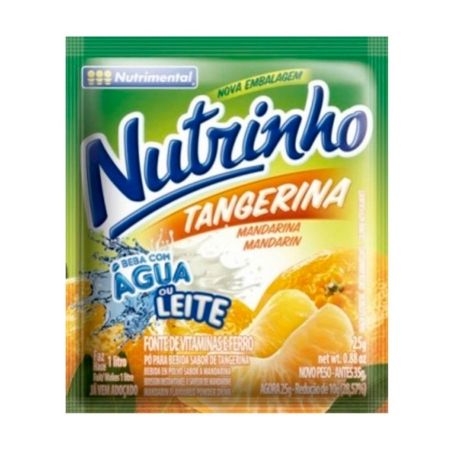 SUCO PO NUTRINHO 25G TANGERINA