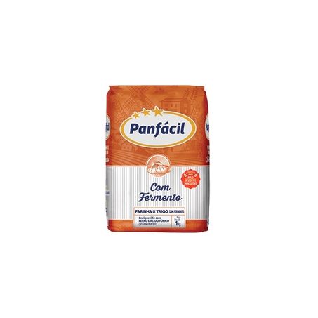 Farinha de trigo panfacil 1kg com fermento