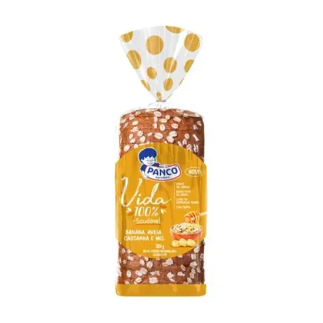 PAO PANCO AVEIA/BANANA/MEL 380G