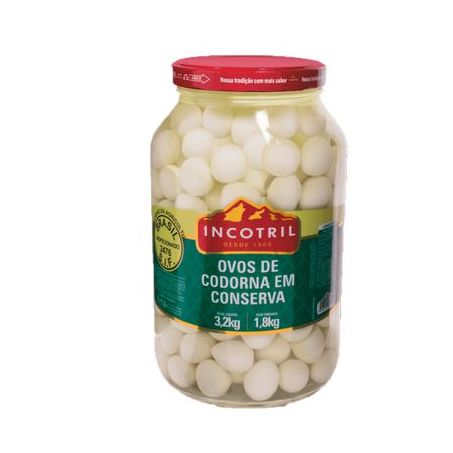OVOS DE CODORNA INCOTRIL CONSERVA 300G