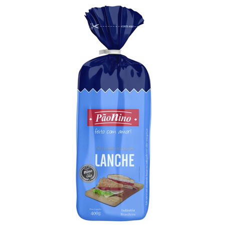 Pão Nino 400g - Lanche - ATM