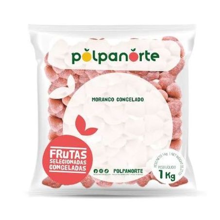 FRUT MORANGO POLPANORTE 1,02KG