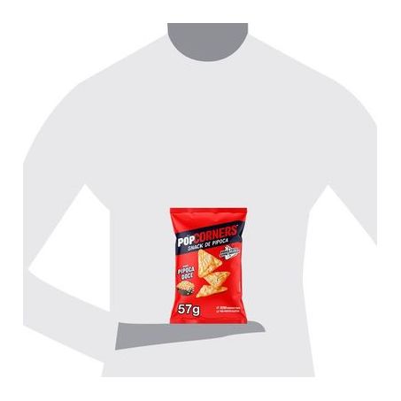 Salgadinho De Milho Popcorners Adocicado Kettle Corn Pacote com 57G  360-2