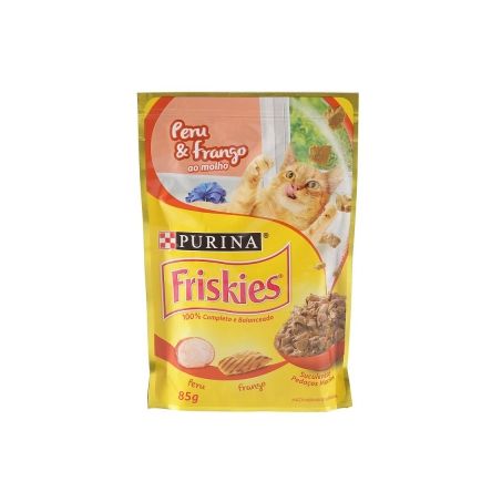 Alimento Para Gatos Friskies Peru Frango 85G