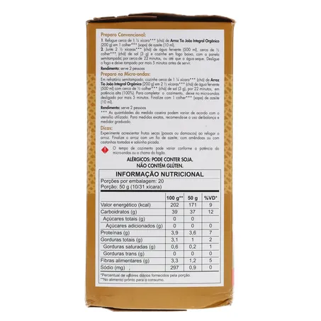 Arroz tio joao integral organico1kg 360-3