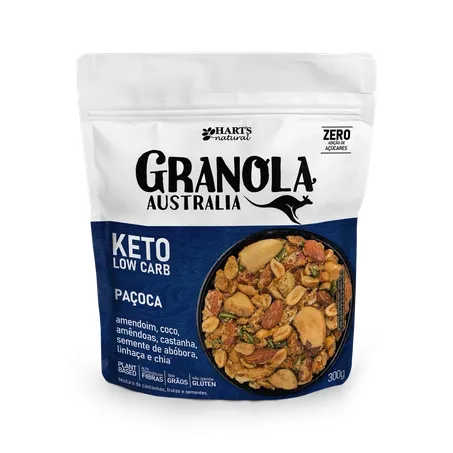 Granola Harts Keto Paçoca 300g