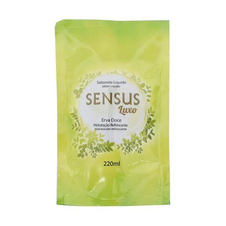SABONETE LÍQUIDO SENSUS RF ERVA DOCE 220ML