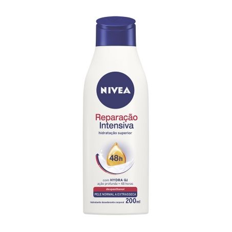 Locao hidra nivea 200ml rep intensiva