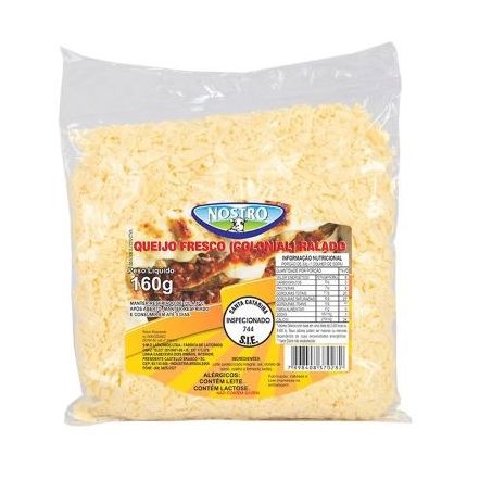 Queijo ralado colônial nostrolat 160g
