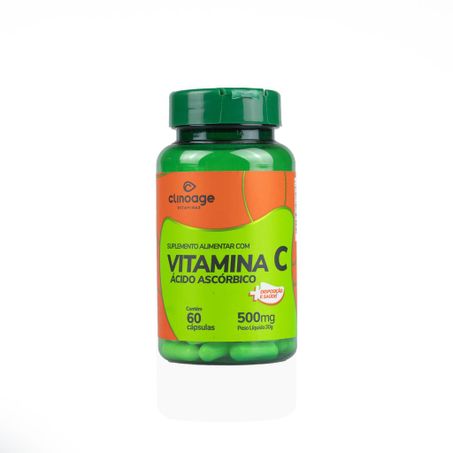 VITAMINA C 500MG 60CAPSULAS CLINOAGE