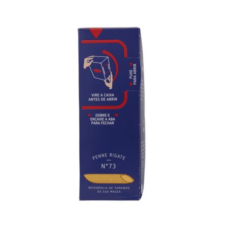 Macarrão Grano Duro Barilla Curto Pene Rigate 73 500g 360-16