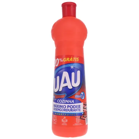 Desengordurante uau cozinha squeeze 500ml (20% grátis) 360-1