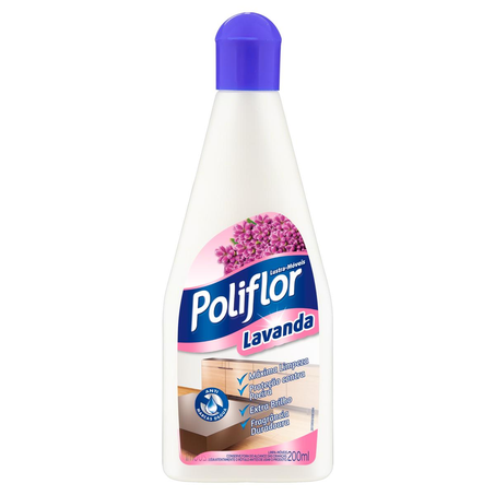 Lustra-móveis Poliflor 200ml - Lavanda