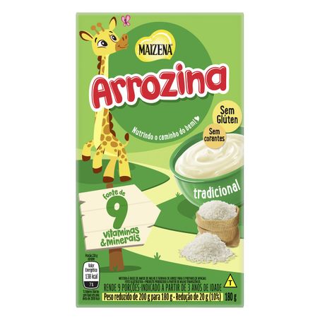 MINGAU TRADICIONAL MAIZENA ARROZINA