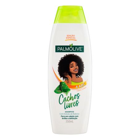 SHAMPOO COM EXTRATO DE BABOSA PALMOLIVE CACHOS LIVRES