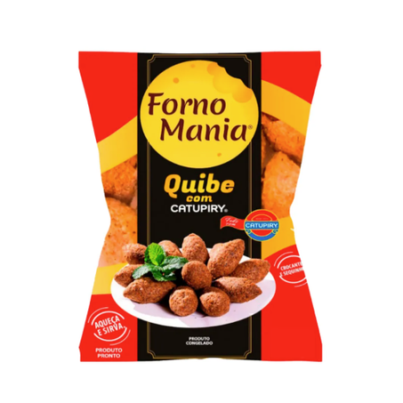 QUIBE FORNO MANIA 1KG PRE FRITO C/CATUPIRY CONG.