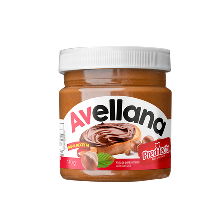 Pasta avelã com cacau avellana predilecta 140g