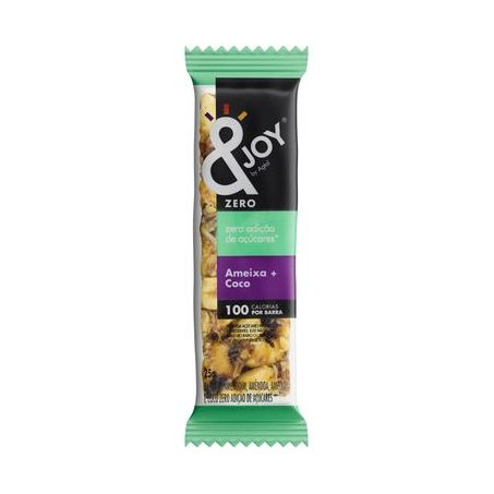 BARRA DE NUTS &JOY ZERO 25G AMEIXA/COCO