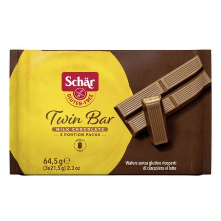 Biscoito Waffer Schar Sem Glúten Chocolate ao Leite 64,5g