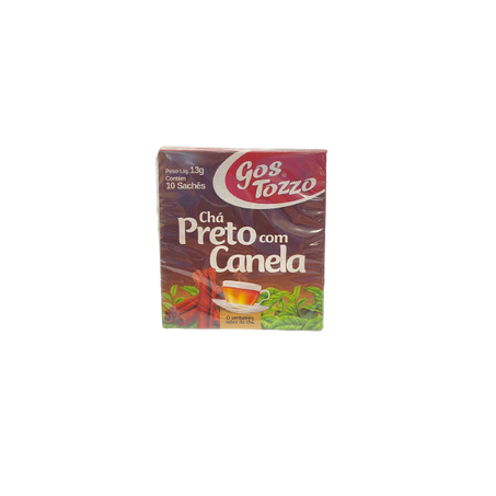 CHA GOSTOZZO PRETO C/CANELA C/10                  