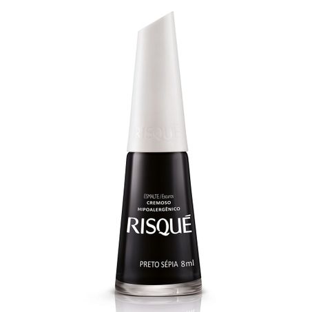 Esmalte Risqué Preto Sépia 
 