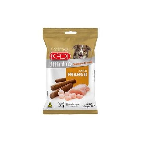 Bifinho Lanchinho P/Cães Frango 55g