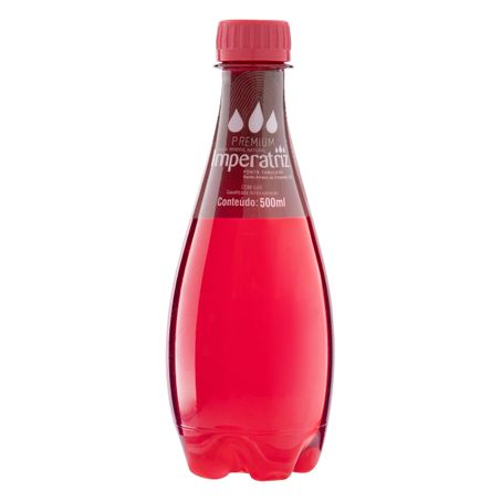 ÁGUA MINERAL NATURAL COM GÁS IMPERATRIZ PREMIUM GARRAFA 500ML