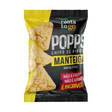 CHIPS PIPOCA ROOTS TO GO 35G