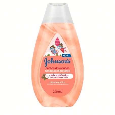 SHAMPOO INFANTIL JOHNSON'S CACHOS DOS SONHOS