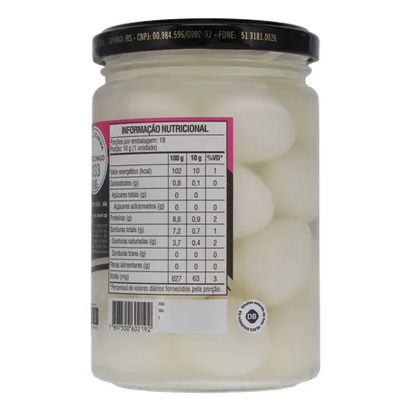 Ovos de codorna bom principio 180g 360-17