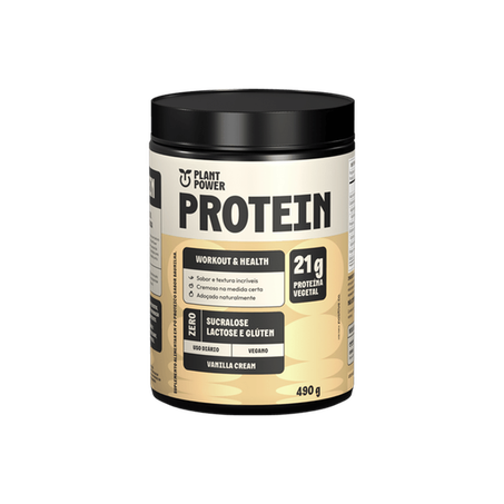 PROTEIN VANILLA 490G - PLANT POWER
