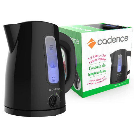 CHALEIRA ELET CADENCE 1,7L INFUSION CEL550-127V 360-1