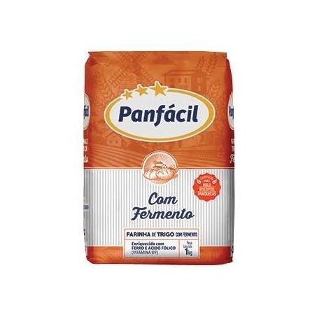 Farinha Trigo Panfacil C/Fermento 1 Kg 222