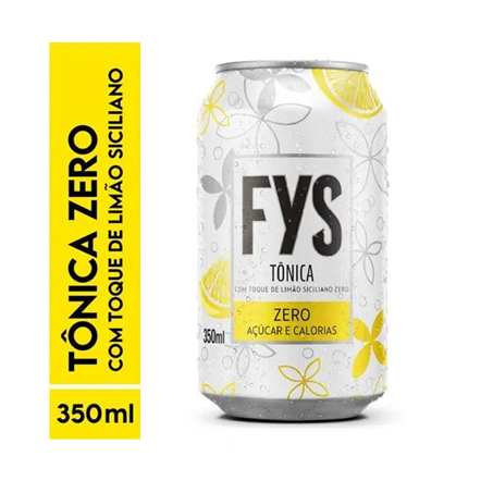 ÁGUA TÔNICA FYS ZERO 350ML
