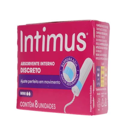 Absorvente Interno Intimus Mini C/ 8UN 360-5