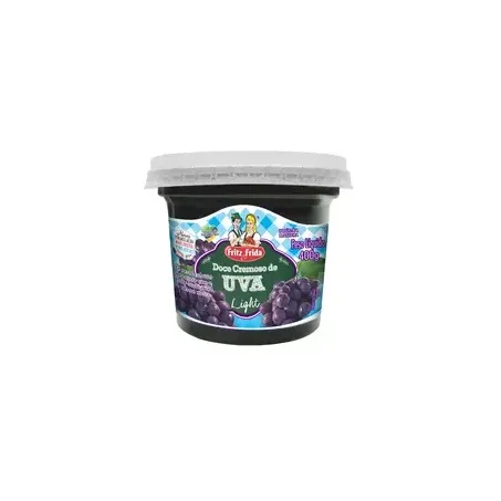 DOCE CREMOSO FRITZ & FRIDA LIGHT UVA POTE 400G